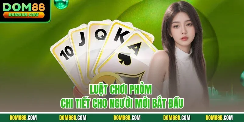 Luật chơi phỏm chi tiết cho người mới bắt đầu