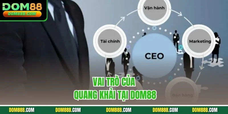 Vai trò của Quang Khải tại Dom88